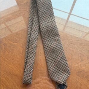 J Crew Classic Checkered Tie